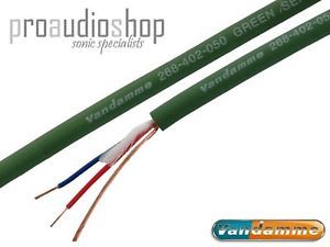 实体店 现货 英国 范登美/Van Damme 2芯带屏蔽 话筒线 话筒专用
