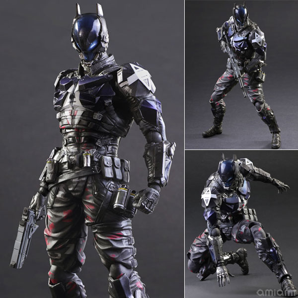 【孩仕宝】玩具模型 play arts改 蝙蝠侠 阿卡姆骑士 可动人偶