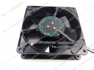 12V 耐高温 W2G115 全金属风扇 12738 AG77 13cm 德国EBM 12W