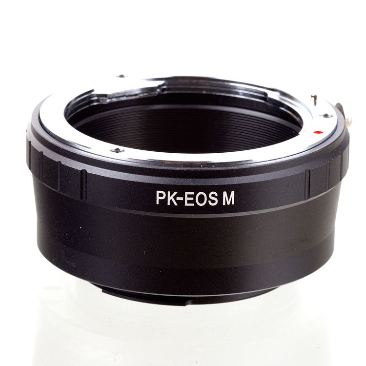 宾得PK镜头转接佳能EOS M微单机身转接环 PK-EOS M 单反相机配件