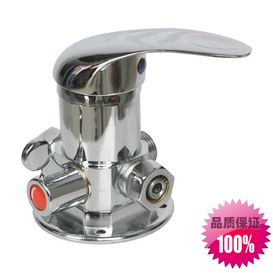 太阳雨明装单手柄带上水淋浴喷头