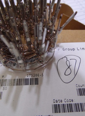 175286-5 泰科/安普 TE/AMP 原装正品连接器 接插件 现货期货