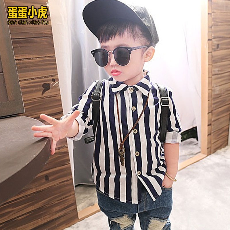 Chemise enfant à manche longue - Ref 2082861 Image 1