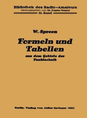 【预订】Formeln Und Tabellen Aus Dem Gebiete...