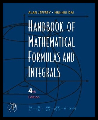 【预售】Handbook of Mathematical Formulas and Integrals