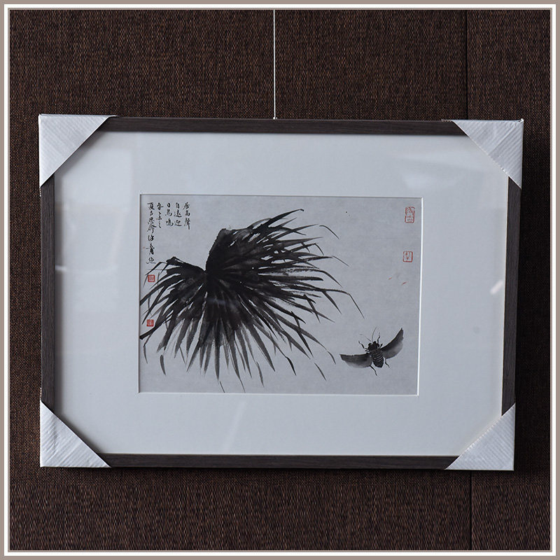 西泠印社社员徐谷甫国画《夏》中式背景墙装饰挂画名家字画真迹保真送礼收藏送礼