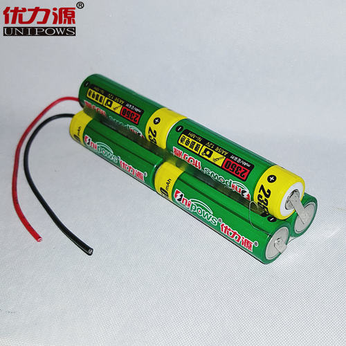 优力源7.2V电池组2350mAh 5号玩具车电池组 三角型组合 引出线