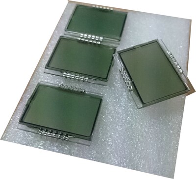 液晶显示屏温度3位段码