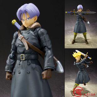 热血玩具模型手办 七龙珠 SHF 超宇宙 特兰克斯 万代 可动人偶