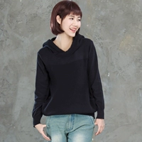 Áo len tuổi thơ phong cách piano phong cách áo len nữ dài tay áo len xuân hè thu đông 18 áo khoác mới rộng cỡ lớn - Áo / áo thun áo gile hàn