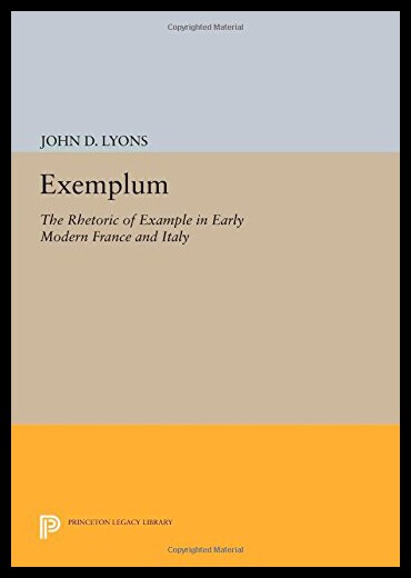 【预售】Exemplum: The Rhetoric of Example in Early Modern