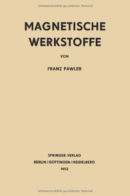 【预订】Magnetische Werkstoffe