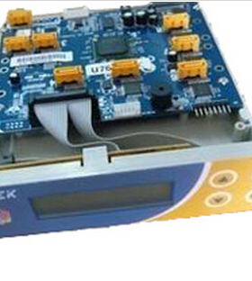 DATEK德科U768刻录塔  一拖七串口光盘拷贝机控制器128M缓存 台产