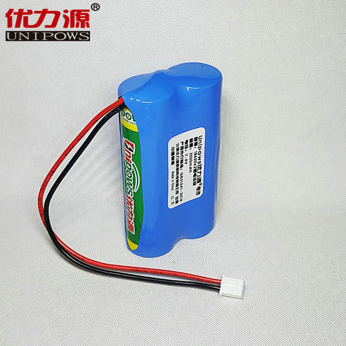 优力源7.4V锂电18650锂电组小蜜蜂扩音器充电锂电池双柱 28B插头