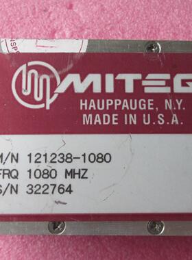 121238-1080 MITEQ 1080MHz SMA RF 微波频综 射频微波锁相环振荡