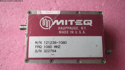 121238-1080 MITEQ 1080MHz SMA RF 微波频综 射频微波锁相环振荡