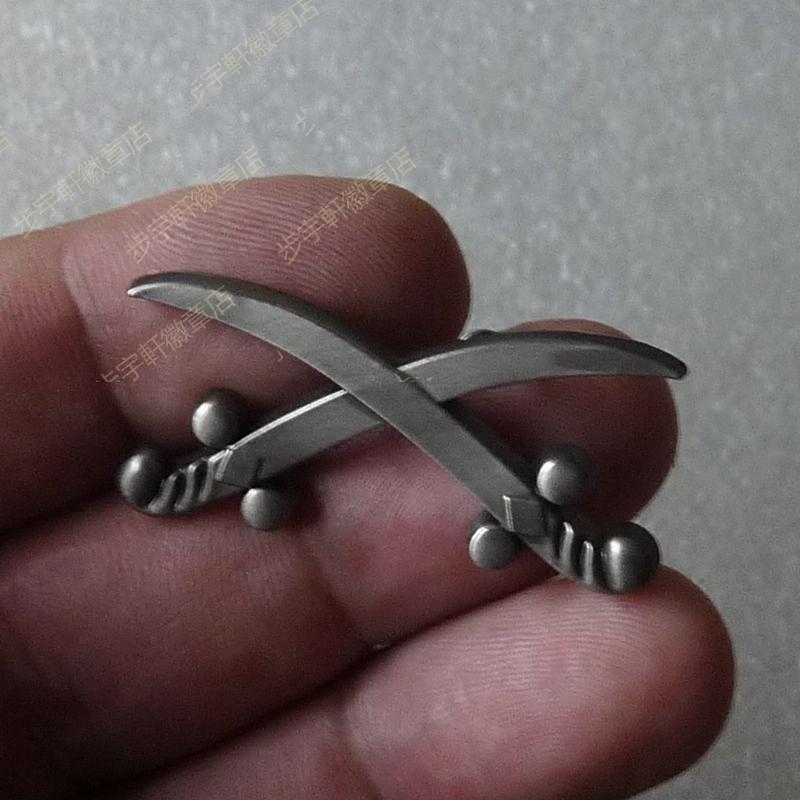 军迷用品沙特阿拉伯特种部队徽章 男士胸针男 文玩衬衫配饰 01