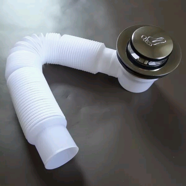 锌合金材质浴缸专用排水口软管洗澡盆弹跳提篮下水器方便清理包邮