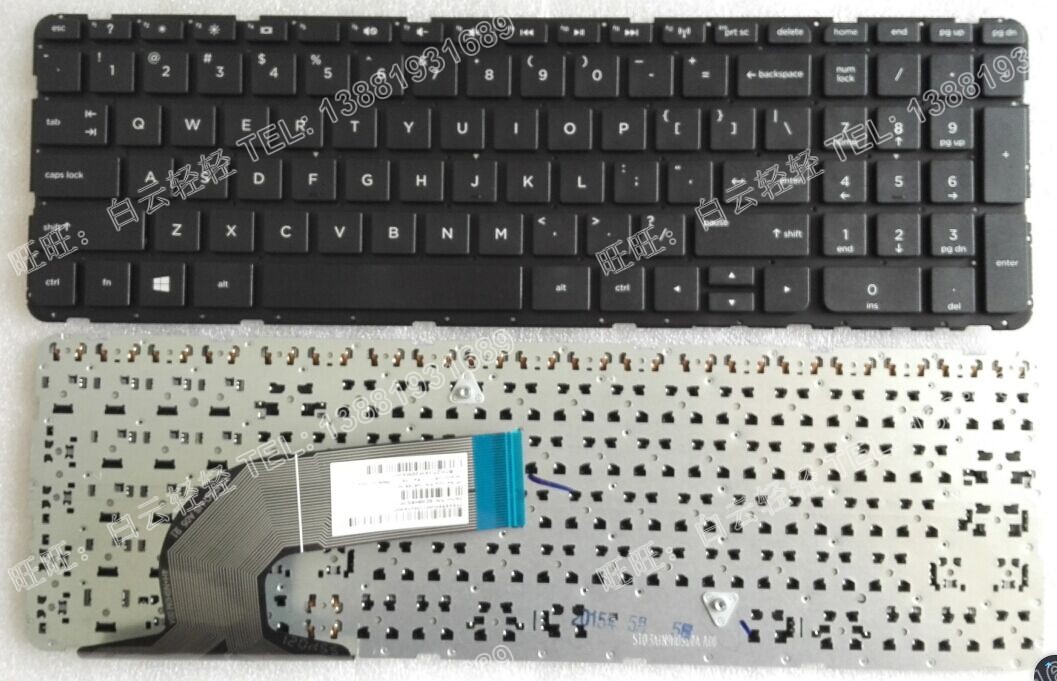 全新原装英文不带框。 键盘从 C壳下穿出来的。 建议找专业的师傅安装 。