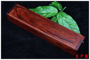 包邮缅甸酸枝木奥氏黄檀红木工艺品实木餐具精美筷子盒筷子10双