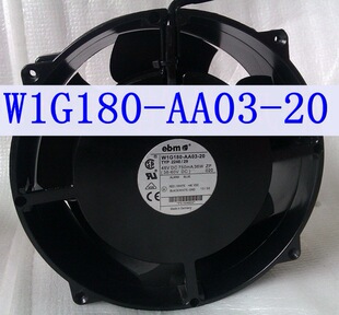 200 铝框风扇 48V 36W 原装 60V W1G180 德国EBM AA03