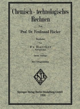 【预订】Chemisch-Technologisches Rechnen