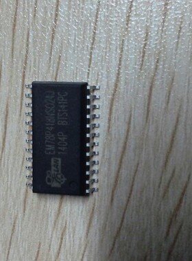 代理销售义隆EM78P418NSO24J SOP24单片机原装现货