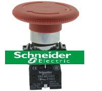 施耐德 22mm大蘑菇头急停按钮开关 XB2BS642C Ф60 1常闭触点