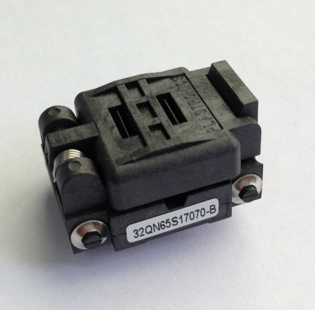 32QN65S17070-B 原装测试座 编程座 SOCKET QFN32 0.65MM 7*7MM