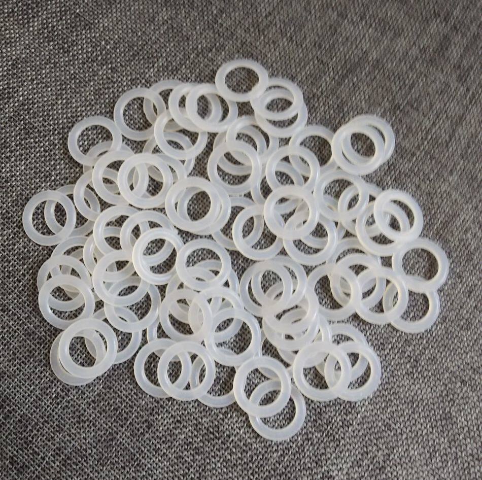 圈圈包材料 塑料圆环 diy手工材料 塑料圈圈 直径2cm