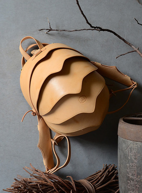 kilikili原创「昆虫记」潮背包街头真皮双肩包设计师定制包包个性