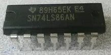 直插 SN74LS86AN HD74LS86P 进口逻辑IC芯片 DIP-14封装 可直拍
