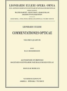 【预订】Commentationes Opticae 4th Part