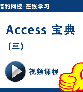 猎豹网校Access2007视频课程access数据库教程access宝典教程网课