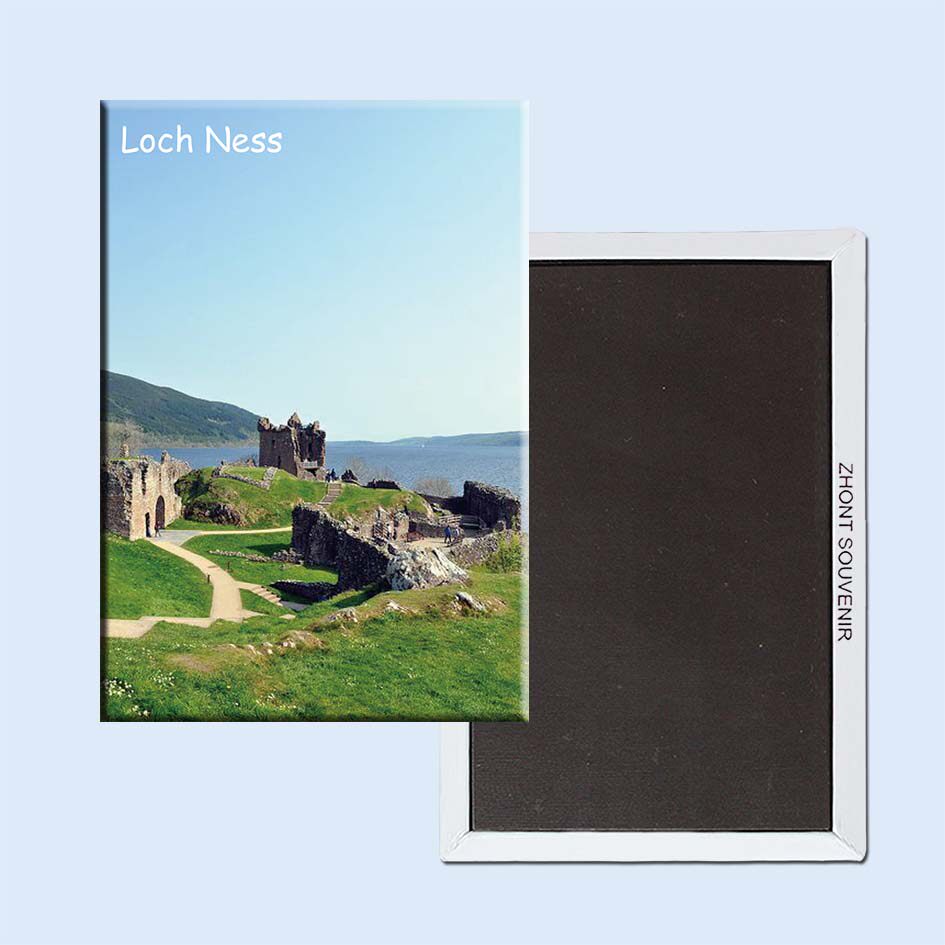 英国 尼斯湖风景 个性创意磁性冰箱贴 磁贴 旅游纪念品 礼品21136