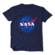 男女 航空流浪地球纯棉宽松大码 美国国家航空航天局NASA短袖 T恤