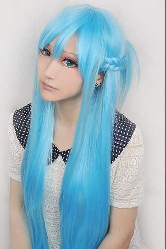 刀剑神域 结城明日奈 1米cosplay造型假发