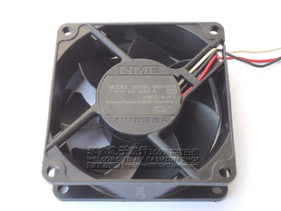 7CM NMB 原装 7025 散热 09W 静音 2810KL 风扇 B19 3线 0.04A