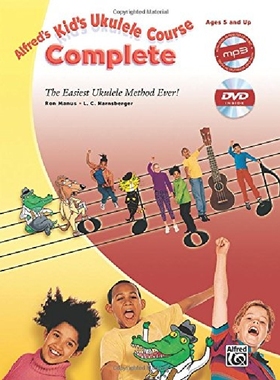 【预订】Alfred's Kid's Ukulele Course Comple...