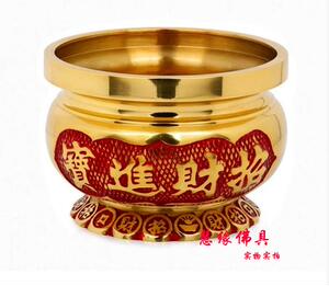 纯铜香炉 金钱p檀香炉 香插炉供炉佛炉 关公财神香炉 熏香炉香插