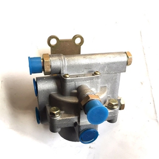 长沙福田瑞琪汽车继动阀快放阀双向阀三阀一体整体总成带支架接头