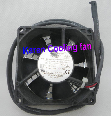 FE12B3全新康姆罗顿8025 12V 0.15A EN60950散热风扇HZDO 8CM2线