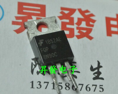 〖昇發电子〗FQP8N90C 进口拆机 场效应管 8A900V 8N90 液晶管