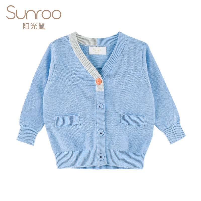 Pull garcon SUNROO à manche longue - Ref 2101910 Image 1
