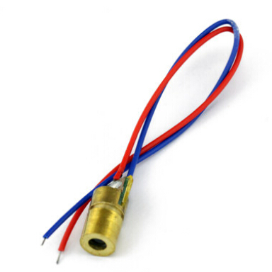 云辉 6MM 激光头 红色点状 半导体激光器件 5V