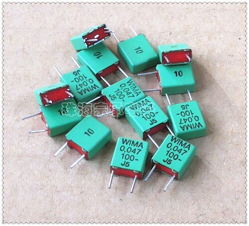 进口德国 0.047uF 100V WIMA威马 MKP2 47nF 薄膜电容 473