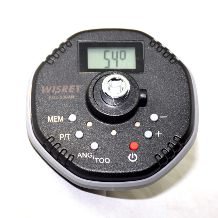 台湾进口数显扭力角度扳手 转角仪力矩与角度连接杆扭矩1.5-340NM