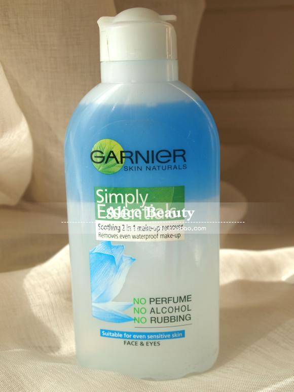 新到爆款英国直送Garnier卡尼尔2合1水油分离舒缓卸妆水/液200ml