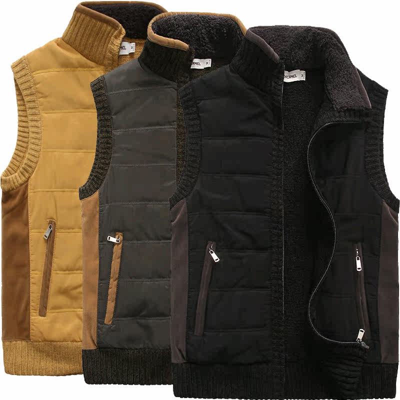 Débardeur homme Woolen gilet EARTHCAMEL pour automne - Ref 1586046 Image 1
