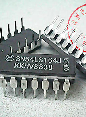 SN54LS164J  MOT  DIP-14〖正品散新〗赛格市场G332室实体店 现货